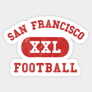 San Francisco Football Sticker